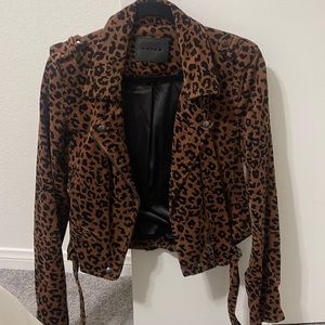 BlankNYC leopard jacket